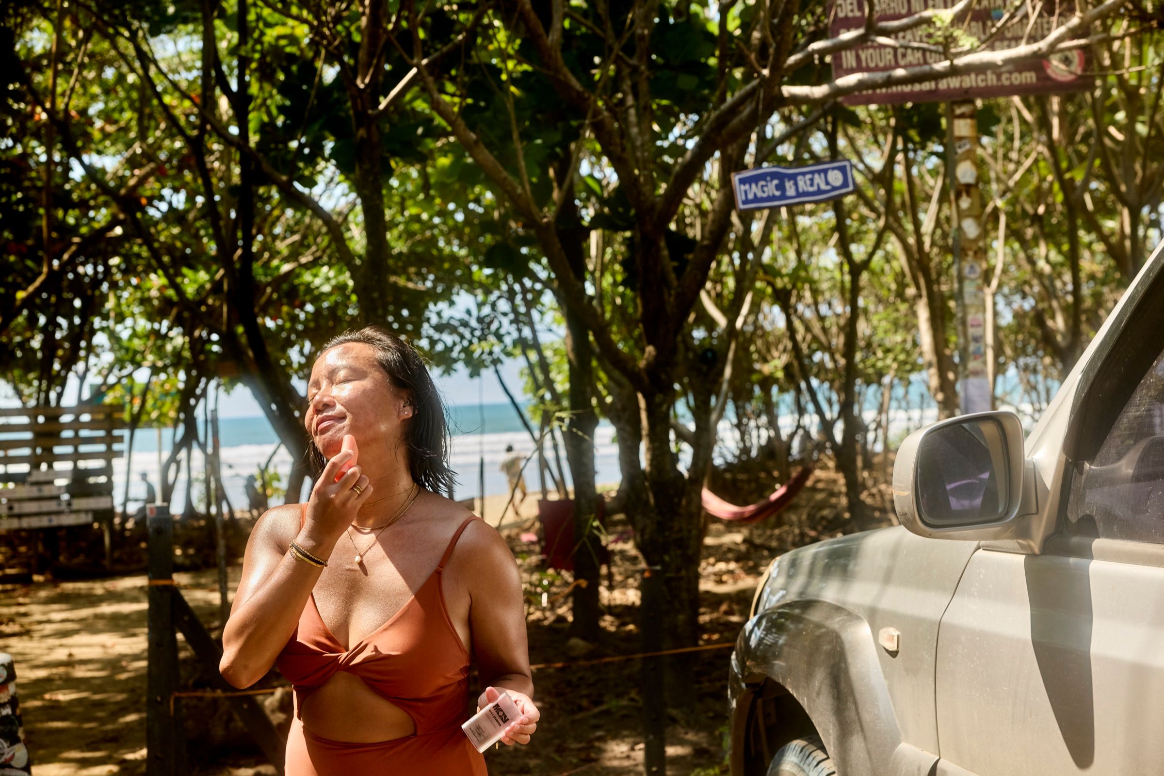 Moment of Youth: Applying the stick under trees